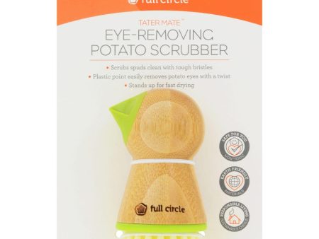 Full Circle Home Tater Mate Potato Brush With Eye Remover - Case Of 6 Cheap