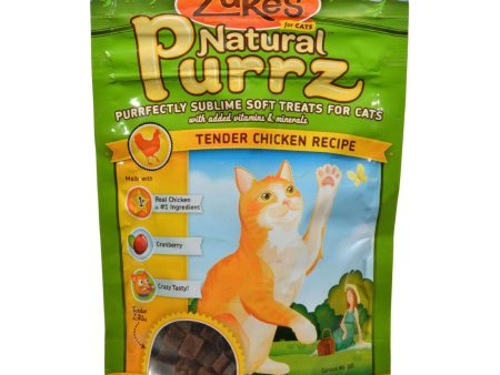 Zuke s Natural Purrz Cat Treats Chicken - 3 Oz Online