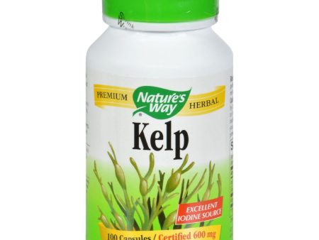 Nature s Way Kelp - 100 Capsules Online Hot Sale