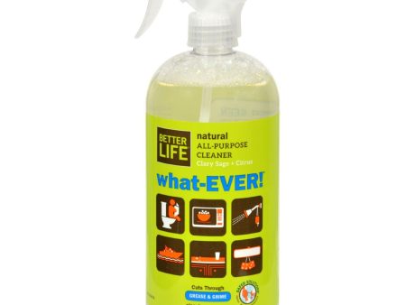 Better Life Whatever All Purpose Cleaner - Sage And Citrus - 32 Fl Oz For Cheap