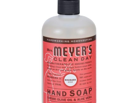 Mrs. Meyer s Liquid Hand Soap - Rhubarb- 12.5 Fl Oz Cheap