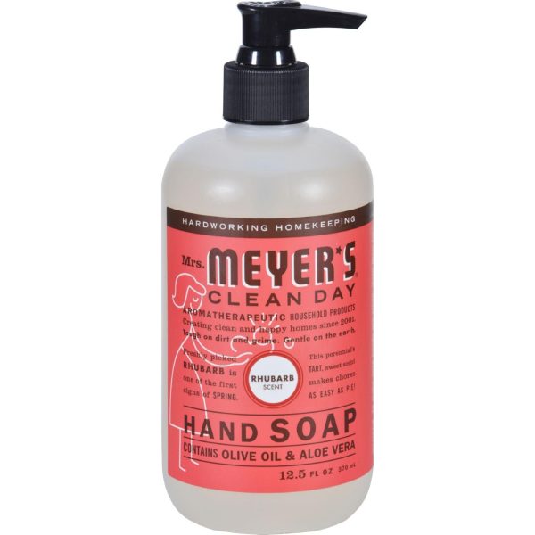 Mrs. Meyer s Liquid Hand Soap - Rhubarb- 12.5 Fl Oz Cheap