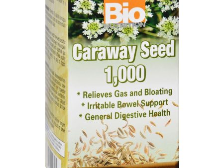 Bio Nutrition Caraway Seed 1 000 Mg - 1000 Mg - 60 Vegetarian Capsules Hot on Sale