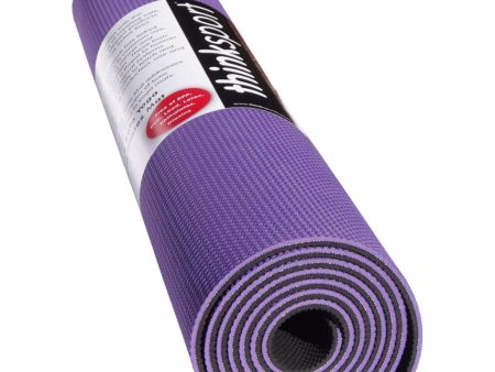 Thinksport Yoga Mat - Purple-black Sale