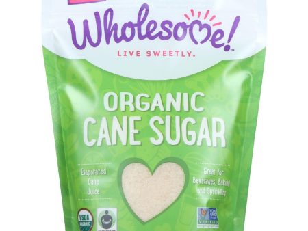 Wholesome Sweeteners Sugar - Organic - Milled - Unrefined - 1 Lb - Case Of 12 Online