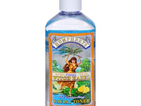 Humphrey s Homeopathic Remedy Witch Hazel Facial Toner Citrus - 8 Fl Oz For Cheap