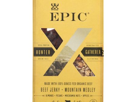 Epic Trail Mix - Beef Jerky - Hunt And Harvest - Mountain Medley - 2.25 Oz - Case Of 8 on Sale