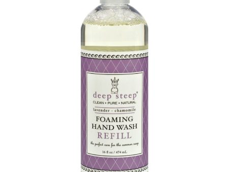 Deep Steep Foaming Hand Wash Refill - Lavender Chamomile - 16 Oz For Discount