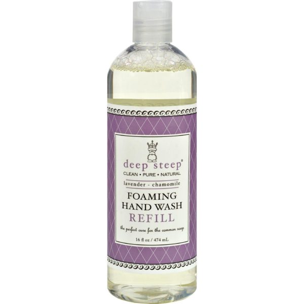 Deep Steep Foaming Hand Wash Refill - Lavender Chamomile - 16 Oz For Discount