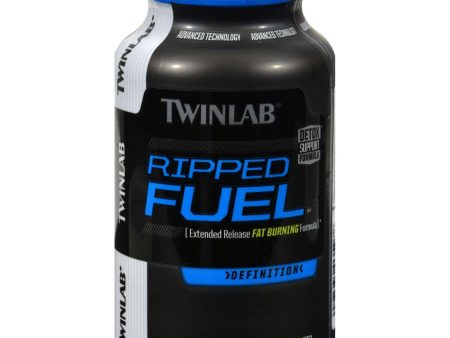 Twinlab Ripped Fuel Extended Release Fat Burning Formula - 60 Tablets Online Sale