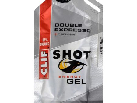 Clif Bar Clif Shot - Organic Double Expresso - Case Of 24 - 1.2 Oz For Discount