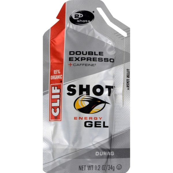 Clif Bar Clif Shot - Organic Double Expresso - Case Of 24 - 1.2 Oz For Discount