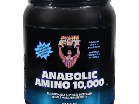 Healthy  n Fit Nutritionals Amino 10000 - 360 Tablets Supply