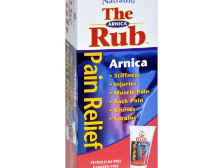 Natrabio The Arnica Rub Pain Relief Cream - 2 Oz Online