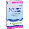 King Bio Homeopathic Sore Throat And Laryngitis Reliever - 2 Fl Oz For Cheap