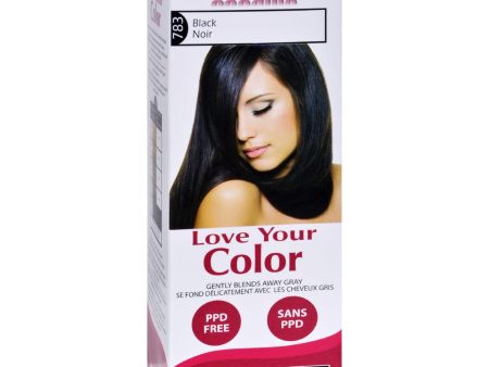 Love Your Color Hair Color - Cosamo - Non Permanent - Black - 1 Count For Cheap