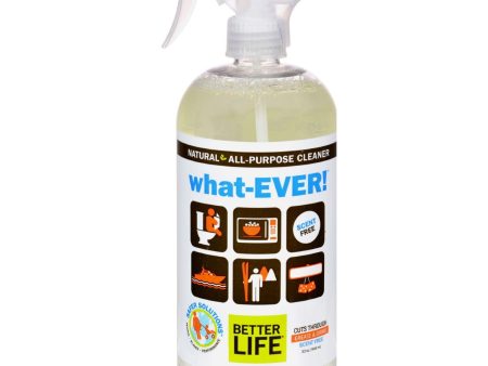 Better Life Whatever All Purpose Cleaner - Unscented - 32 Fl Oz Discount