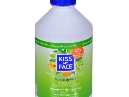 Kiss My Face Whenever Shampoo Green Tea And Lime - 32 Fl Oz Cheap