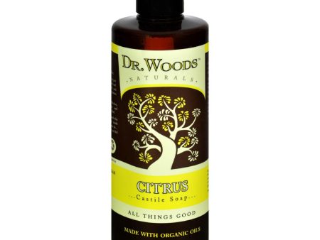 Dr. Woods Naturals Castile Liquid Soap - Citrus - 16 Fl Oz Sale