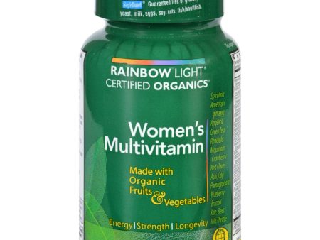 Rainbow Light Certified Organics Women s Multivitamin - 120 Vegetarian Capsules Online