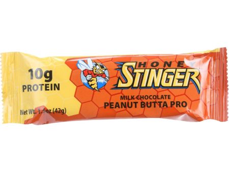 Honey Stinger Bar - Protein - Peanut Butta - 1.5 Oz - Case Of 15 Online Hot Sale