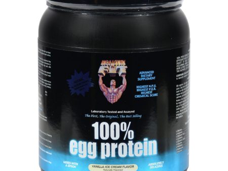 Healthy  n Fit Nutritionals 100% Egg Protein Vanilla Ice Cream - 12 Oz Supply