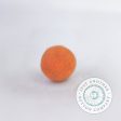 Orange Felted-Wool Ball - 1cm Online Sale