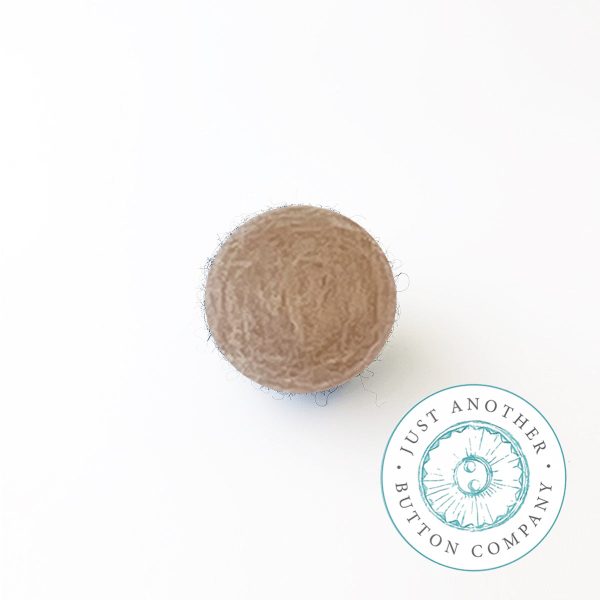 Buff Felted-Wool Ball - 1CM Online now