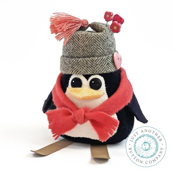 Winter Woolie Penguin Pincushion Pattern PDF Cheap