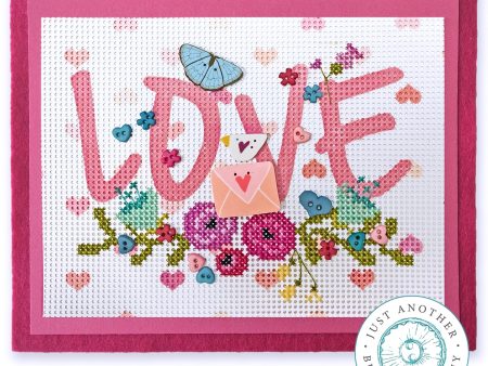 Hearts & Flowers Perforated Paper Kit Online now